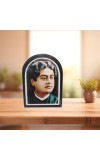 Hi Tech Sales, Swami Vivekananda Frame - Stand Photo Frame for table, Home Decor, Office, Living Room, Study Room (Size 10.4 x 15)