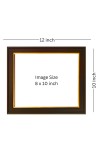 Revolutionary Netaji Subhash Chandra Bose Wood Photo Frame(photoframe,Multicolour,10x12 inch) Wall Mount and Tabletop