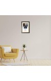 Narendra Modi & His Famous Quote Photo Frame - Brown Frame, 11x15 Inches, Perfect for Office & Wall Decoration, Ideal Gift