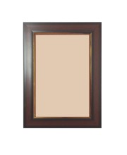 Classic Brown Wooden Finish Empty Photo Frame for Wall & Table | Elegant Picture Frame for Painting, Certificate, Poster & Artwork Display | Minimalist Decorative Frame – Synthetic Wood Material