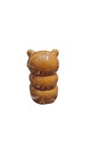 Ceramic Money Coins Holder | Home Decor Bear Design showpiece Kids Toys Organic & Eco-Friendly Coin, Holder Birthday Gift Item for Girls and Boys |Colour: Antique| Brown