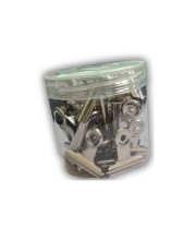Hitech Sales 3cm Sliver Metal Stainless Steel Round Clip Set of 24 for Clip Notes Letters Paper Clip Etc.