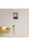 Buddha & His Famous Quote Photo Frame - Brown Frame, 11x15 Inches, Perfect for Office & Wall Decoration, Ideal Gift