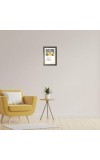 Narendra Modi & His Famous Quote Photo Frame - Brown Frame, 11x15 Inches, Perfect for Office & Wall Decoration, Ideal Gift
