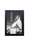 Hitech Jagat Janani Sri Sri Boro Maa Laminated photo frame for table, Study & living room, gifts : Divine Blessings for Your Home (Synthetic Wood Base and Front Glass, 8 x 6 inch)