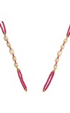 Handmade Multicolor Pearl Moti Mala Garland | 26 inch Decorative Haar for God Idol, Temple & Home Décor