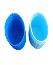 Ice Roller for Face & Eyes – Puffiness & Migraine Relief, Skin Tightening & Pore Shrinking Facial Massager – Cold Therapy Ice Face Roller for Women & Men – Reusable & Travel-Friendly (Blue)