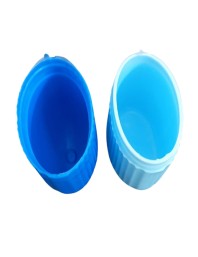 Ice Roller for Face & Eyes – Puffiness & Migraine Relief, Skin Tightening & Pore Shrinking Facial Massager – Cold Therapy Ice Face Roller for Women & Men – Reusable & Travel-Friendly (Blue)