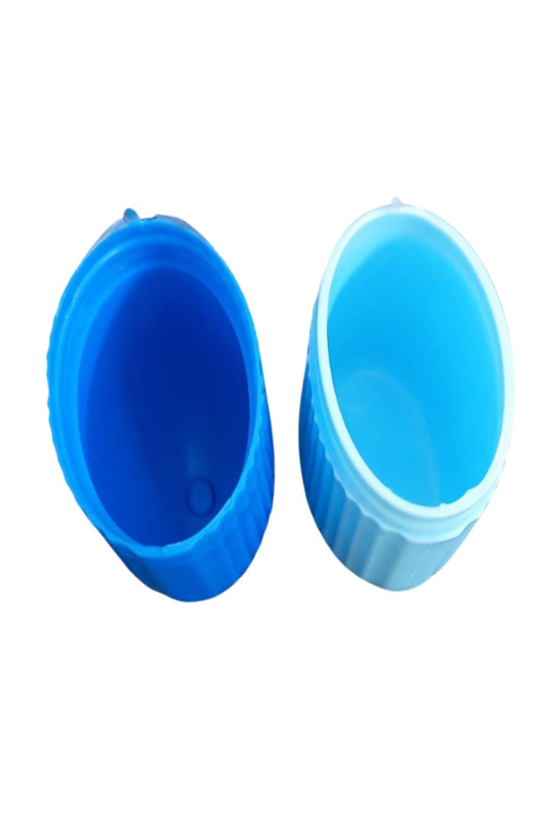 Ice Roller for Face & Eyes – Puffiness & Migraine Relief, Skin Tightening & Pore Shrinking Facial Massager – Cold Therapy Ice Face Roller for Women & Men – Reusable & Travel-Friendly (Blue)