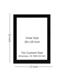 The colorful birds sit on the branch Photo Frame Funny Animal and Bird Cartoon Art, Black color, 17x21 Inch
