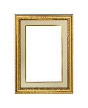 HiTechMart Gold Ornate Blank Picture Frame – 11x7 Inch with Elegant Matting – Classic Wall & Tabletop Display – Vintage-Style Decorative Photo Frame – Ideal for Home, Office & Gifts (1)