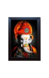 Hitech LORD GANESHA Laminated photo frame for table, Study & living room, gifts (Pvc Frame and Front face - Glass, 8 x 6 inch)
