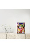 Ram Darbar Laminated Photo - 5x7 Inches, Divine Blessings for Home & Office and Temple Decoration