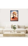 Swami Vivekananda Laminated Photo - 5x7 Inches, Divine Blessings for Home & Office and Temple Decoration