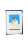 Hitech Sales Barda Wooden Laminated Photo Frame with Stand for Pooja Room, Temple, Home Decor, Gift (Wallmount and Tabletop, 24 x 17 cm)