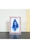 HiTechMart Lord Shiv Acrylic Photo Frame, Hindu God Idol Picture for Home, Office and Mandir, Decorative Frame for Pooja and Gifting