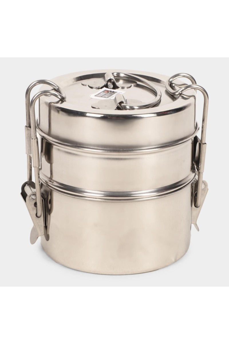 Stainless Steel Lunch Box 1 0 X 10 cm, 2 Containers