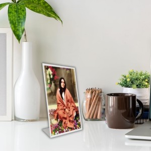 Car Desk/Table Top Anandamayi Ma Acrylic L-Style Photo Stand - 2.5x3.5 Inches, Compact And Stylish Spiritual Display (F6716) Car Desk/Table Top Anandamayi Ma Acrylic L-Style Photo Stand - 2.5x3.5 Inches, Compact And Stylish Spiritual Display (F6716)