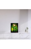 Netaji Subhash Candra Bose Laminated Photo - 13x15 Inches, Divine Blessings for Home & Office and Temple Decoration