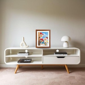 AI Funny Cute Duck Art Picture for Kids - 12x16 inches, Brown Color - Perfect Wall Decor for Children's Room