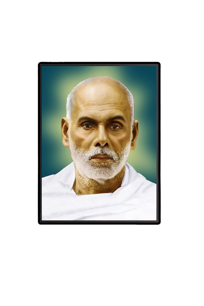 Narayana guru Laminated Photo - 5x7 Inches, Divine Blessings for Home & Office and Temple Decoration