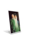 Car Desk/Table Top Bhagwan Shree Rajneesh Acrylic L-Style Photo Stand - 2.5x3.5 Inches, Compact And Stylish Spiritual Display (F6719)