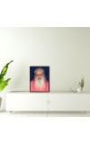 Swami Satchidananda Laminated Photo - 9x11 Inches, Divine Blessings for Home & Office and Temple Decoration