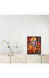 Ram Laminated Photo - 5x7 Inches, Divine Blessings for Home & Office and Temple Decoration