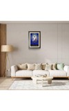 Buddha & His Famous Quote Photo Frame - Brown Frame, 11x15 Inches, Perfect for Office & Wall Decoration, Ideal Gift