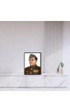 Netaji Subhash Candra Bose Laminated Photo - 5x7 Inches, Divine Blessings for Home & Office and Temple Decoration