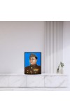 Netaji Subhash Candra Bose Laminated Photo - 5x7 Inches, Divine Blessings for Home & Office and Temple Decoration