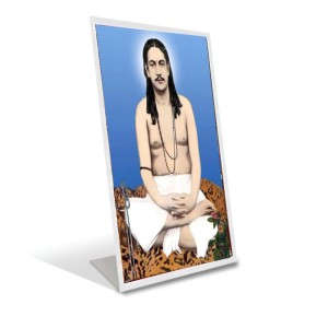 Car Desk/Table Top Nigamananda Paramahansa Acrylic L-Style Photo Stand - 2.5x3.5 Inches, Compact And Stylish Spiritual Display (F6691) Car Desk/Table Top Nigamananda Paramahansa Acrylic L-Style Photo Stand - 2.5x3.5 Inches, Compact And Stylish Spiritual Display (F6691)