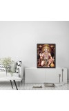 Hanuman Laminated Photo - 5x7 Inches, Divine Blessings for Home & Office and Temple Decoration