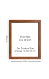 Buddha & Famous Quote Brown Frame, 12x16InchesInspirational Wall Art for Office, Home DecorIdeal Spiritual Gift