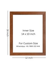 AI Funny Cute Penguin Art Picture for Kids - 12x16 inches, Brown Color - Perfect Wall Decor for Children's Room