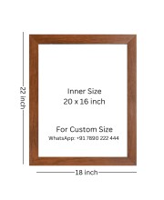 AI Funny Cute Penguin Art Picture for Kids - 18x22 inches, Brown Color - Perfect Wall Decor for Children's Room