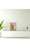 Mahatma Gandhi Laminated Photo - 5x7 Inches, Divine Blessings for Home & Office and Temple Decoration