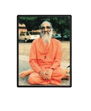 Swami Chinmayananda Laminated Photo - 5x7 Inches, Divine Blessings for Home & Office and Temple Decoration