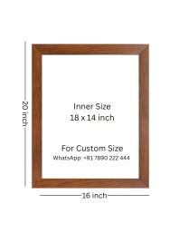 AI Funny Cute Penguin Art Picture for Kids - 16x20 inches, Brown Color - Perfect Wall Decor for Children's Room