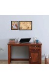 Hitech Sales Guru Nanak Dev ji Polystyrene Photo Frame for Pooja Room, Temple Decor, Home Decoration and Gifting (Wall and Tabletop, Rectangular, Printed Photo, 7.12 x 9.12 inches Frame, Black)