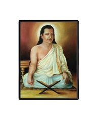 Sankardev Laminated Photo - 5x7 Inches, Divine Blessings for Home & Office and Temple Decoration