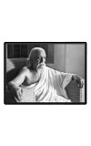 Aurobindo Laminated Photo - 13x15 Inches, Divine Blessings for Home & Office and Temple Decoration