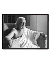 Aurobindo Laminated Photo - 13x15 Inches, Divine Blessings for Home & Office and Temple Decoration