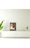 Mahatma Gandhi Laminated Photo - 5x7 Inches, Divine Blessings for Home & Office and Temple Decoration
