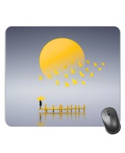 Customized Beautiful Nature View Paint Picture Sublimation Mouse Pad | 8 X 7.5 Inch | Smooth Cloth Surface | Non-Slip Rubber Base | Personalized Mousepad for Laptop & Desktop (F17190)