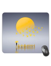 Customized Beautiful Nature View Paint Picture Sublimation Mouse Pad | 8 X 7.5 Inch | Smooth Cloth Surface | Non-Slip Rubber Base | Personalized Mousepad for Laptop & Desktop (F17190)