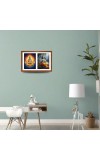 Agni deva and sri krishna Photo Frame - 11x15Inches - Spiritual Artwork for Home Wall Decoration, Puja Room and Office Decoration and Gifting
