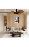 Buddha & His Famous Quote Photo Frame - Black Frame, 11x15 Inches, Perfect for Office & Wall Decoration, Ideal Gift