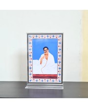 HiTechMart Sri Sri Baroda Acrylic Photo Frame, Hindu God Idol Picture for Home, Office and Mandir, Decorative Frame for Pooja and Gifting