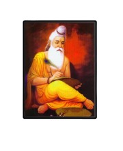 Vyasa Laminated Photo - 13x15 Inches, Divine Blessings for Home & Office and Temple Decoration